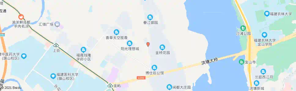 福州厚美村口_公交站地图_福州公交_妙搜公交查询2025