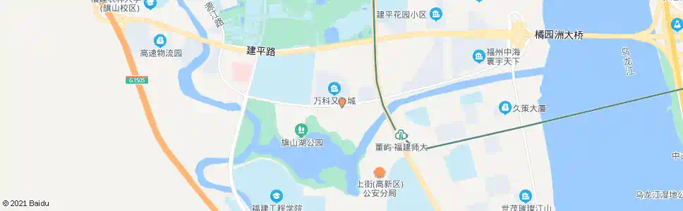 福州明德旗山大道路口_公交站地图_福州公交_妙搜公交查询2025