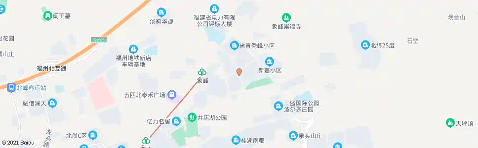 福州新厝_公交站地图_福州公交_妙搜公交查询2025