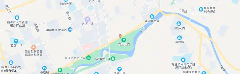 福州龙江公园_公交站地图_福州公交_妙搜公交查询2025