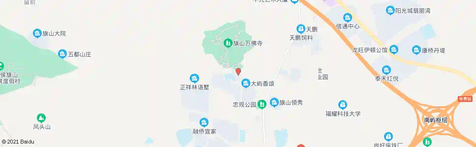 福州旗山万佛寺_公交站地图_福州公交_妙搜公交查询2025