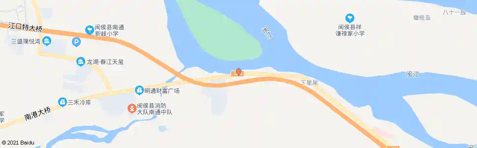 福州上里尾_公交站地图_福州公交_妙搜公交查询2025