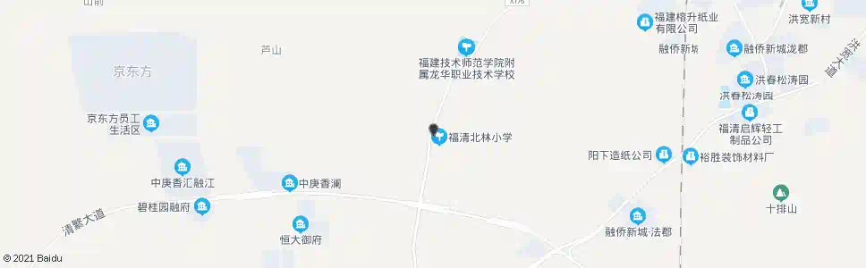 福州北林村_公交站地图_福州公交_妙搜公交查询2025
