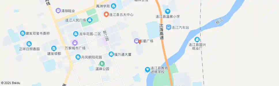 福州万星城_公交站地图_福州公交_妙搜公交查询2025
