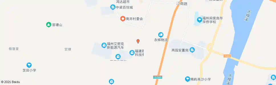 福州南井村口_公交站地图_福州公交_妙搜公交查询2025