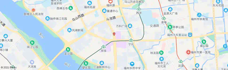 福州万象城_公交站地图_福州公交_妙搜公交查询2025