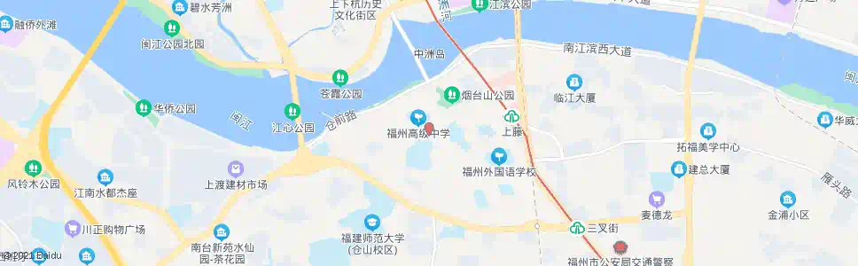 福州附中_公交站地图_福州公交_妙搜公交查询2025