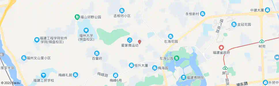 福州省军区(马鞍)_公交站地图_福州公交_妙搜公交查询2025