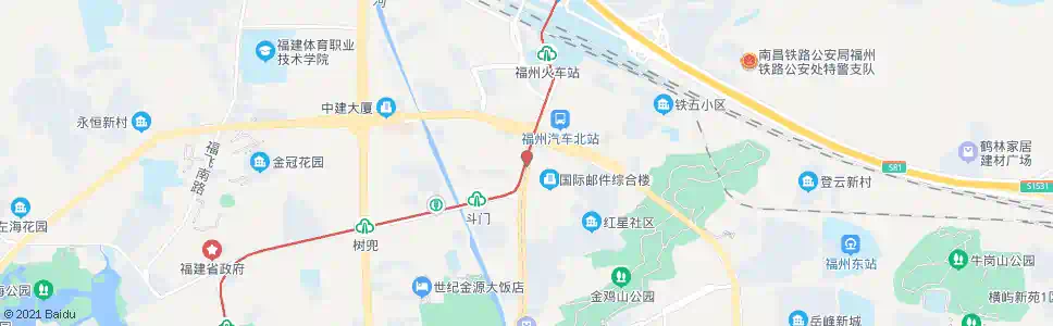 福州华林高架_公交站地图_福州公交_妙搜公交查询2025