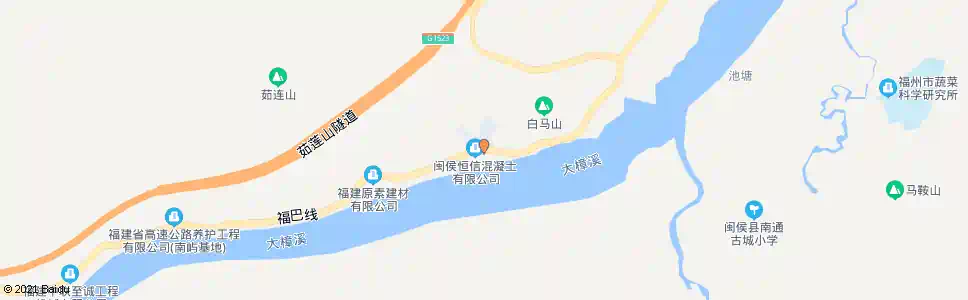 福州西风岭_公交站地图_福州公交_妙搜公交查询2025