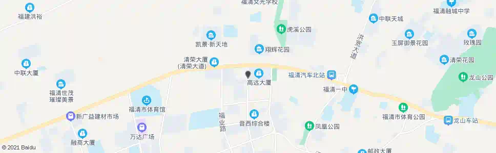 福州清辉小区_公交站地图_福州公交_妙搜公交查询2025