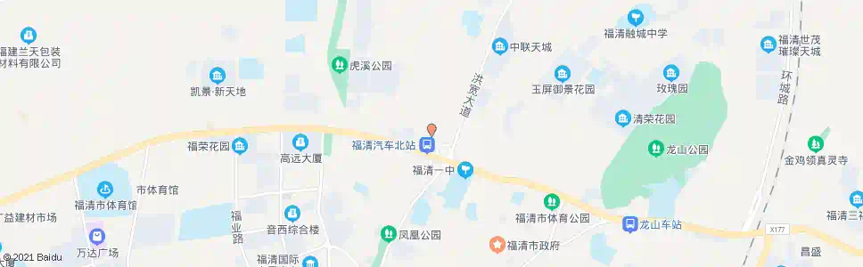 福州红博小学_公交站地图_福州公交_妙搜公交查询2025