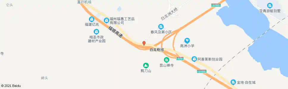 福州春风村_公交站地图_福州公交_妙搜公交查询2025