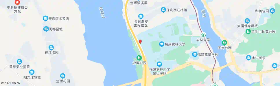 福州农林大学西门_公交站地图_福州公交_妙搜公交查询2025