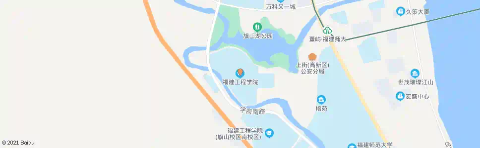 福州大学城工程学院南门_公交站地图_福州公交_妙搜公交查询2025