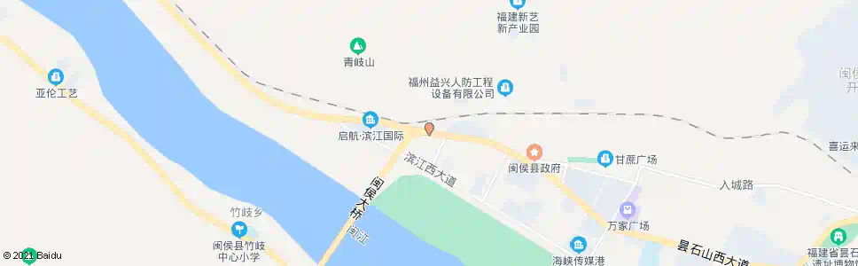 福州甘竹桥头北_公交站地图_福州公交_妙搜公交查询2025