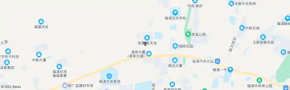 福州凯景小区_公交站地图_福州公交_妙搜公交查询2025
