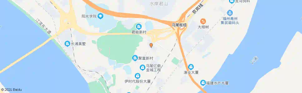 福州君竹路_公交站地图_福州公交_妙搜公交查询2025