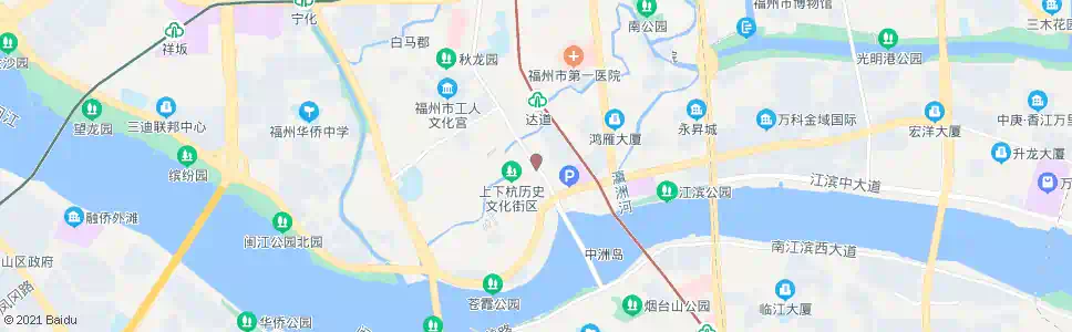 福州中亭街口_公交站地图_福州公交_妙搜公交查询2025