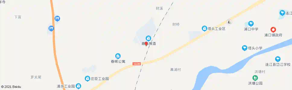 福州青岛啤酒厂_公交站地图_福州公交_妙搜公交查询2025