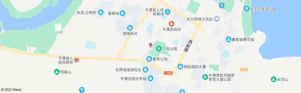 福州万宝山公园_公交站地图_福州公交_妙搜公交查询2025