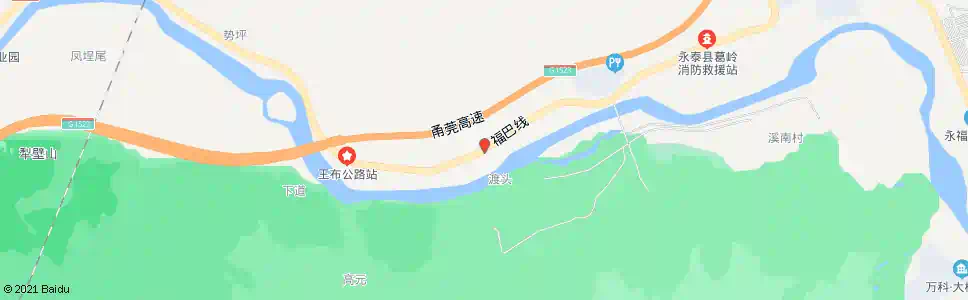 福州闽清渡口_公交站地图_福州公交_妙搜公交查询2025