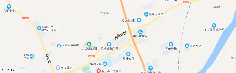 福州下山村_公交站地图_福州公交_妙搜公交查询2025