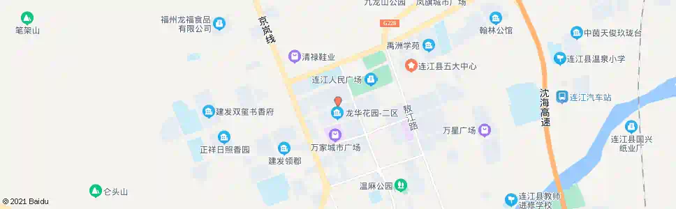 福州凤翔现代城_公交站地图_福州公交_妙搜公交查询2025
