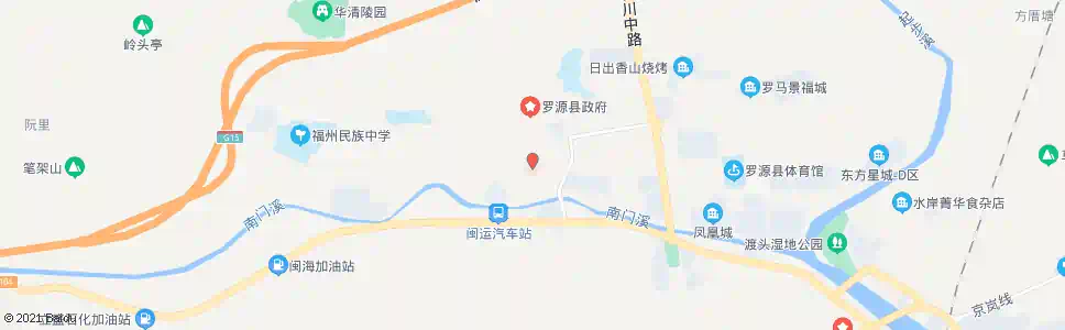 福州罗源县医院_公交站地图_福州公交_妙搜公交查询2025