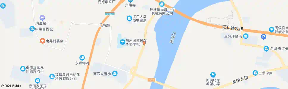 福州江口_公交站地图_福州公交_妙搜公交查询2025