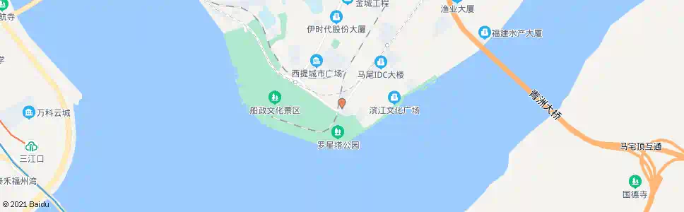 福州罗星塔_公交站地图_福州公交_妙搜公交查询2025