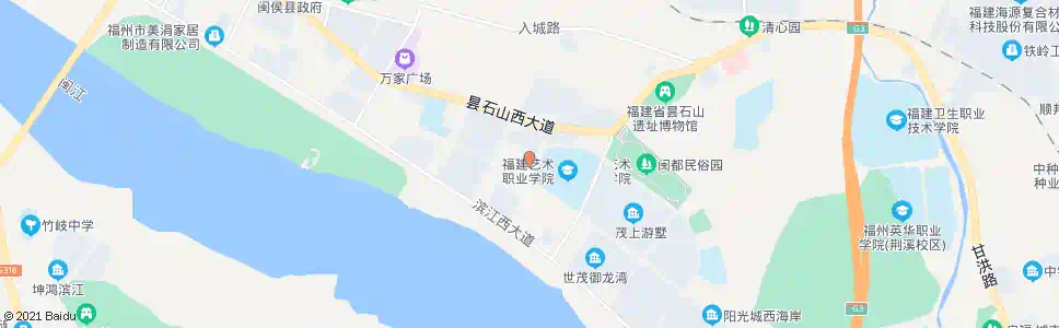 福州省艺校_公交站地图_福州公交_妙搜公交查询2025