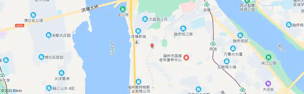 福州洪塘_公交站地图_福州公交_妙搜公交查询2025