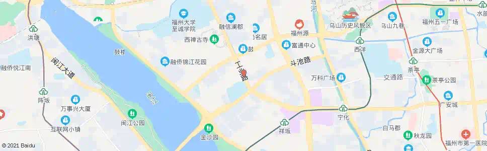 福州干休所_公交站地图_福州公交_妙搜公交查询2025