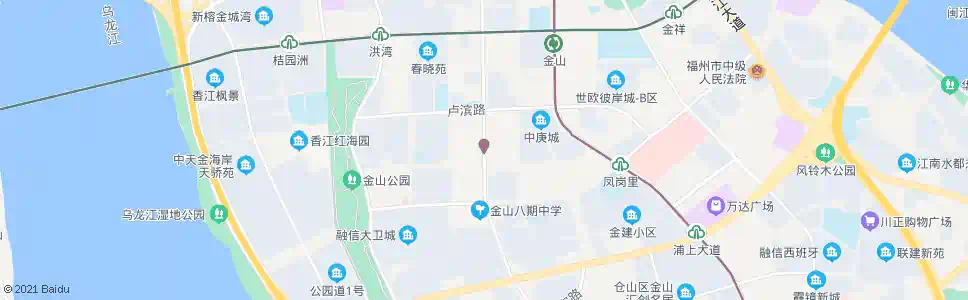 福州金山碧水_公交站地图_福州公交_妙搜公交查询2025