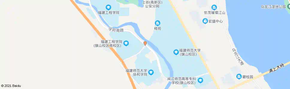 福州学府广贤路口_公交站地图_福州公交_妙搜公交查询2025