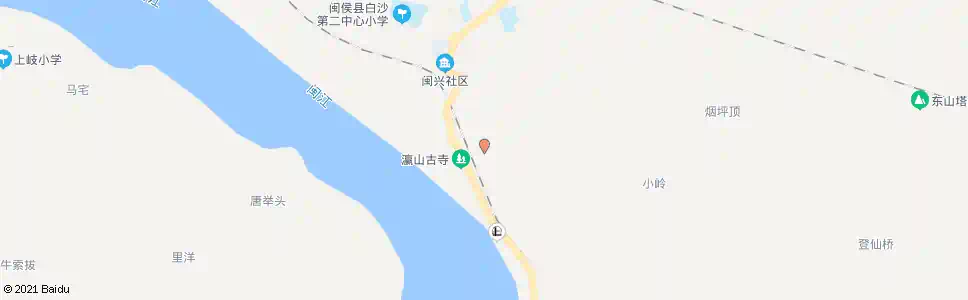 福州白沙_公交站地图_福州公交_妙搜公交查询2025