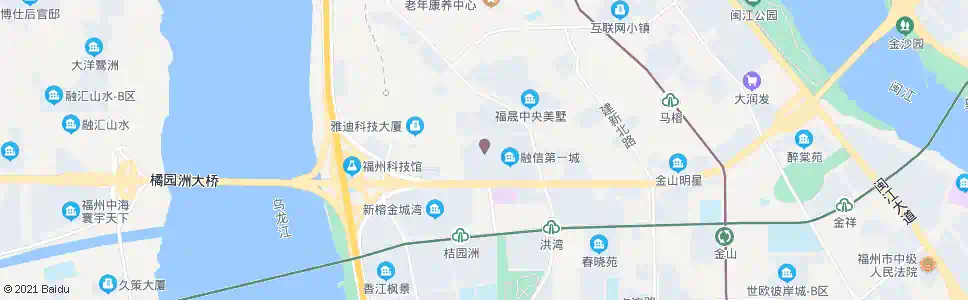 福州金山大道口_公交站地图_福州公交_妙搜公交查询2025