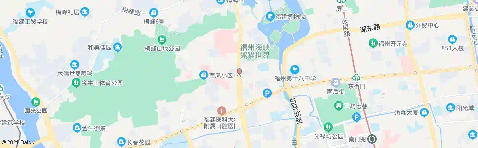 福州西洪路_公交站地图_福州公交_妙搜公交查询2025