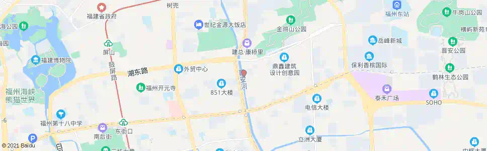福州琯尾街_公交站地图_福州公交_妙搜公交查询2025