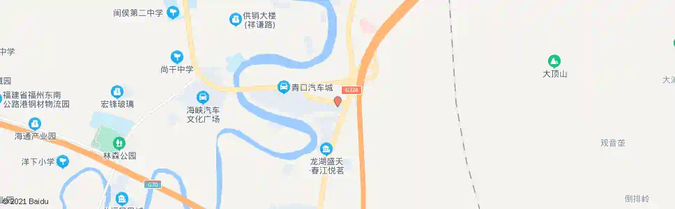 福州榕泰汽车会所_公交站地图_福州公交_妙搜公交查询2025