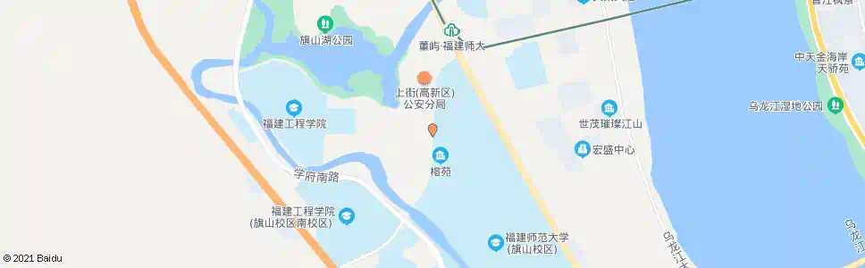 福州大学城师大西门_公交站地图_福州公交_妙搜公交查询2025