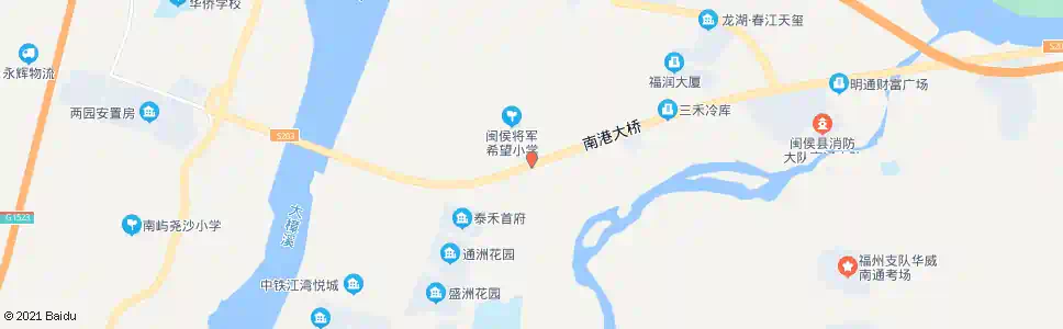 福州将军楼_公交站地图_福州公交_妙搜公交查询2025