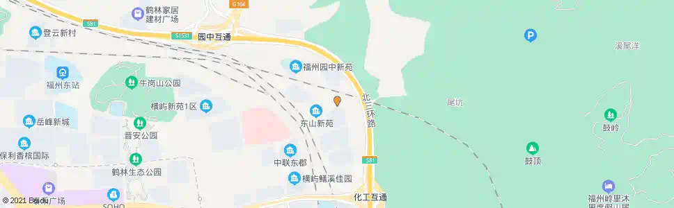 福州东山二路_公交站地图_福州公交_妙搜公交查询2025