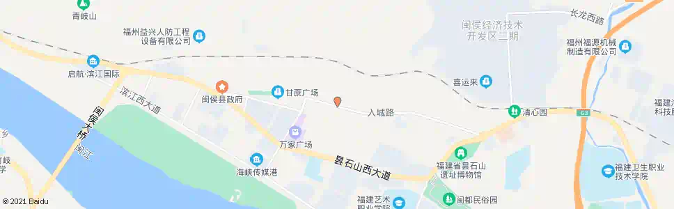 福州闽侯建行_公交站地图_福州公交_妙搜公交查询2025