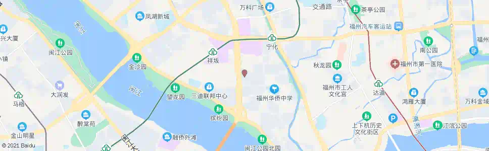 福州正荣润城(海事局)_公交站地图_福州公交_妙搜公交查询2025