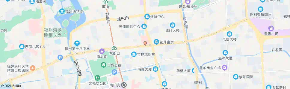 福州省立医院_公交站地图_福州公交_妙搜公交查询2025