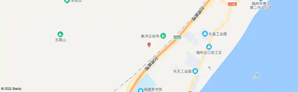 福州潘厝里_公交站地图_福州公交_妙搜公交查询2025