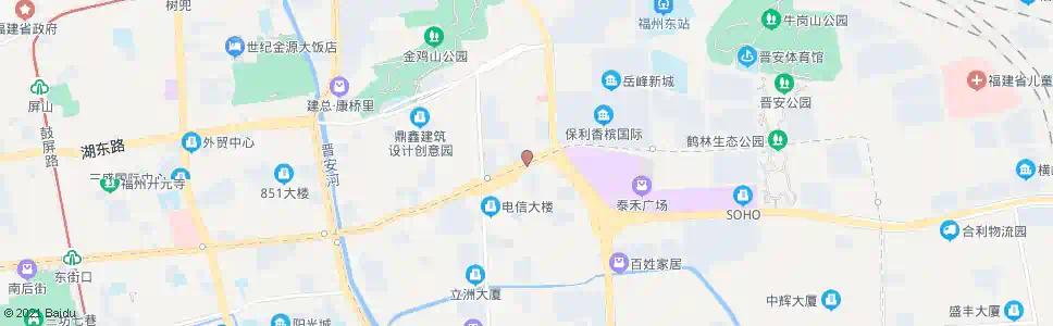 福州三角池_公交站地图_福州公交_妙搜公交查询2025