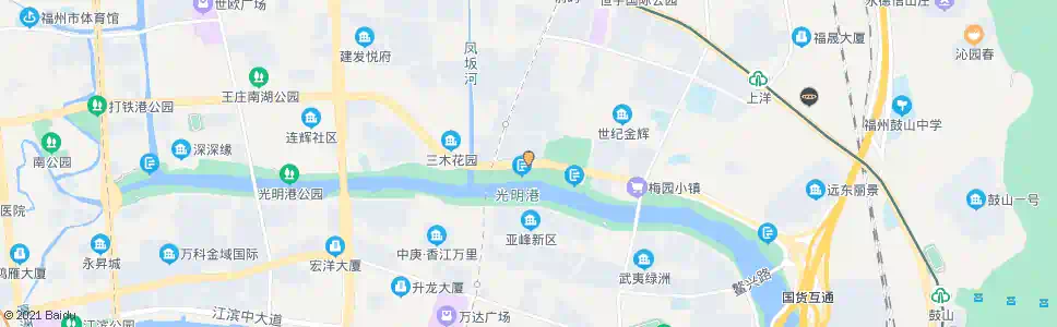 福州蓝湾_公交站地图_福州公交_妙搜公交查询2025